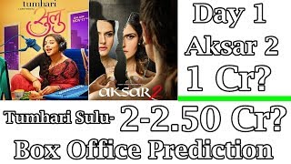 Watch Tumhari Sulu Vs Aksar 2 Box Office Prediction Day 1 Video