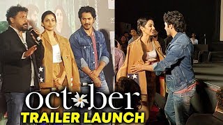 Watch Varun Dhawan And Banita Sandhu GRAND ENTRY At October Trailer Launch Video