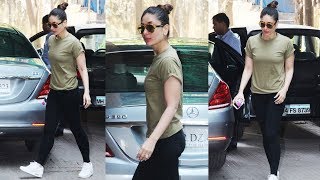 Watch Kareena Kapoorâ€™s Looking HOT, Spotted Outside GYM Post Workout Video