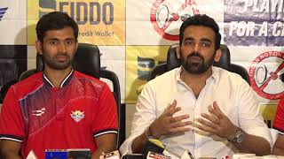 Watch Cricketer and Chief Mentor Zaheer Khan Launches Team Sobo Supersonics Video