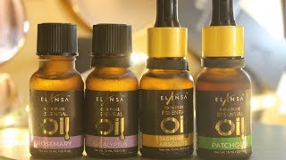 Watch HOW TO USE  ESSENTIAL OILS | REVIEW | ELANSA Video