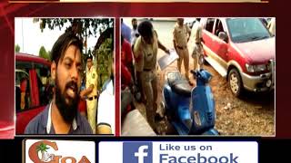 Watch Drunk Karnataka Tourist Goes On Rampage, Crashes Car On Parked Motorcycles Video