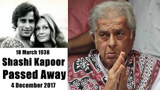 Watch Shashi Kapoor Passed Away At Aged 79 Video