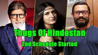 Watch Thugs Of Hindostan Second Schedule In Thailand Video