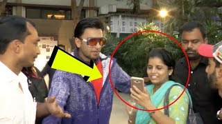 Watch FANS Beg For Selfie With Ranveer Singh - What Happened Next Will Melt Your Heart Video