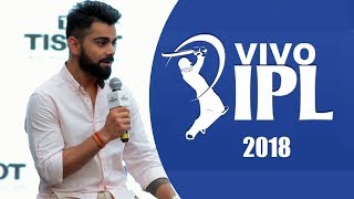 Watch Virat Kohli TALKS On IPL 2018 | Batting Strategy, Planning And More... Video