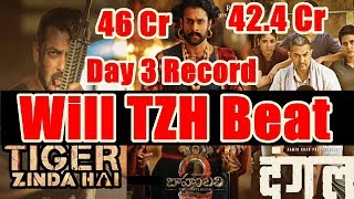 Watch Will Tiger Zinda Hai Beat Dangal And Baahubali 2 Day Video