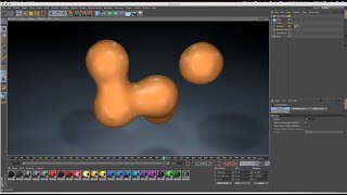 Watch Keyframeless Metaball Animation making in Cinema 4D Tutorial Video