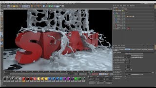 Watch Real Flow - Fluids Simulation in Cinema 4D Tutorial Video