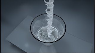 Watch Falling Real flow Water in Glass using Cinema 4D Tutorial Video