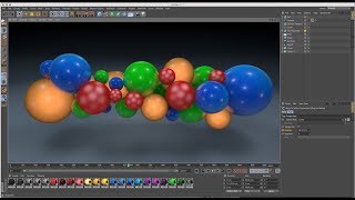Watch Making Ball Spectrum using Sound Effector in Cinema 4D Tutorial Video