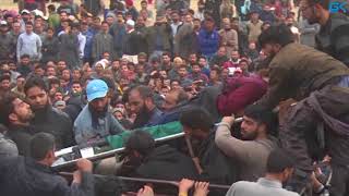 Watch Thousands attend militant Eesa Faziliâ€™s funeral in Srinagar Video