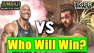 Watch Tiger Zinda Hai Vs Jumanji Clash I Who Will Win? Video