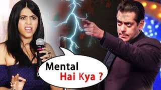 Watch Ekta Kapoor's BEFITTING REPLY To Salman Khan On Stealing MENTAL Title Video