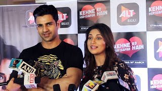 Watch Divyanka Tripathi And Vivek Dahiya At Kehne Ko Humsafar Hain Special Screening | ALT Balaji Video
