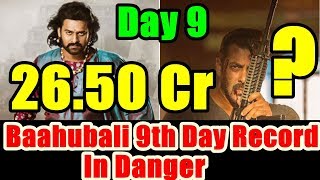 Watch Tiger Zinda Hai Will Break Baahubali 2 Movie 9th Day Video