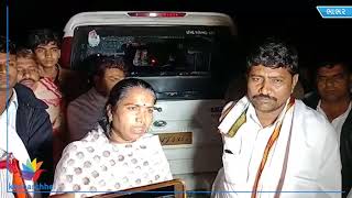 Watch Attack on Congress candidate Geniben in Bhabhar Video