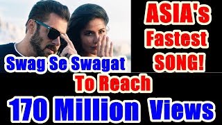 Watch Swag Se Swagat Becomes Asia's Fastest Song To Video