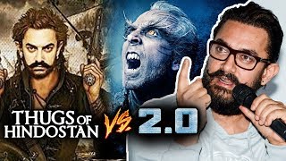 Watch Aamir Khan Finally Speaks On Thugs Of Hindostan & Robot 2 CLASH Video