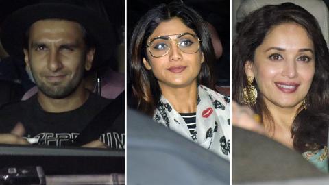 Watch Rani Mukerjee Host Special Screening Of HICHKI | Ranveer Singh, Shilpa Shetty, Madhuri Dixit Video