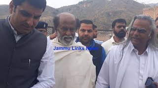 Watch Tamil superstar Rajinikanth visits Shiv Khori Video