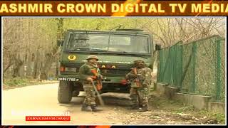 Watch Paramilitary Trooper Injured in An Ongoing Gunfight at Balhama area of Khanmoh Video