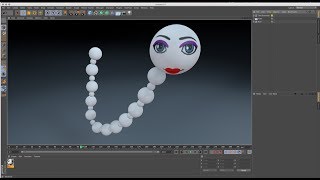 Watch Clone Tail with Null using Vibrate Animation - Cinema 4D Tutorial Video