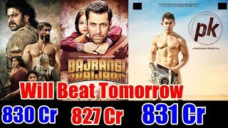 Watch Bajrangi Bhaijaan Will Beat PK And Baahubali 2 Hindi Video