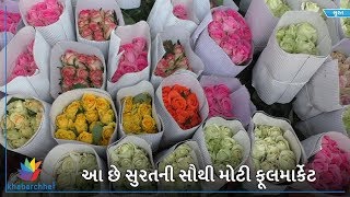 Watch Biggest Flower market in Surat Video