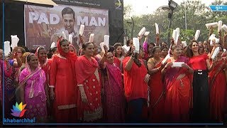 Watch Aged couple distributes free sanitary pads to poor girls Video