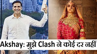 Watch Akshay Kumar Is Now Worried About Padman Vs Video