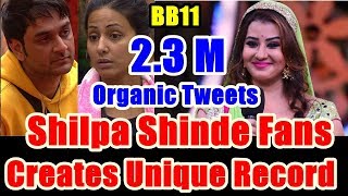 Watch Shilpa Shinde Fans Creates Big Record Before Bigg Video