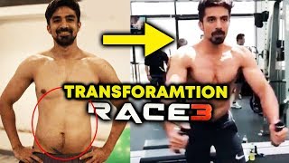 Watch Saqib Saleem AMAZING Body Transformation For RACE 3 Coz Of Salman Khan Video