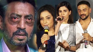 Watch Blackmail Cast Reaction On Irrfan Khan Health | Neuroendocrine Tumour Video
