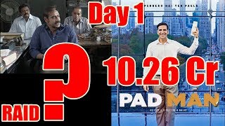 Watch Will Raid Movie Beat Padman Day 1 Collection? Video