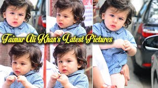 Watch Taimur Ali Khan's Latest Pictures || Taimur Ali Khan Looks so Adorable Video