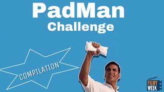 Watch PADMAN CHALLENGE COMPILATION | BOLLYWOOD | Video