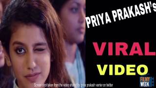 Watch Why did PRIYA PRAKASH go viral?? Video
