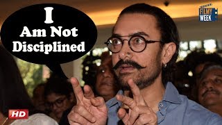 Watch "I am not disciplined" - Aamir Khan at book launch of Manjeet Hirani Video