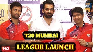 Watch CRICKETER ZAHEER KHAN AT LAUNCH OF SOBO SUPERSONIC T-20 TEAM Video