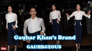Watch Gauhar Khan Launches Her Brand : Gauhargeous Video