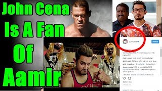 Watch WWE Wrestler John Cena Is A Big Fan Of Aamir Khan! Video