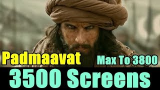 Watch Padmaavat Will Release In Over 3500 Screens Video