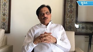 Watch surat congress leader's video goes viral for supporting bjp president's clean tapi campaign Video
