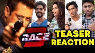 Watch RACE 3 TEASER | PUBLIC REACTION | Salman Khan, Jacqueline, Anil Kapoor Video