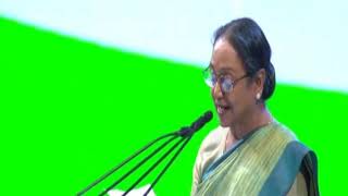 Watch Smt. Meira kumar speech at the Congress Plenary 2018 Video