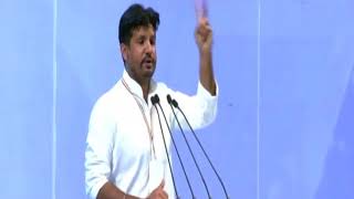 Watch Amarinder Singh Raja Brar speech at the Congress Plenary 2018 Video