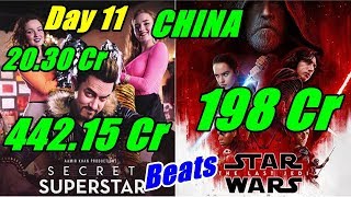 Watch Secret Superstar Collection Day 11 CHINA I Beats Star Video