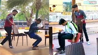 Watch Chair Pulling Prank | Pranks In India - iDiOTUBE Video
