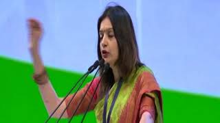 Watch Priyanka Chaturvedi Speech at the Congress Plenary Session Video